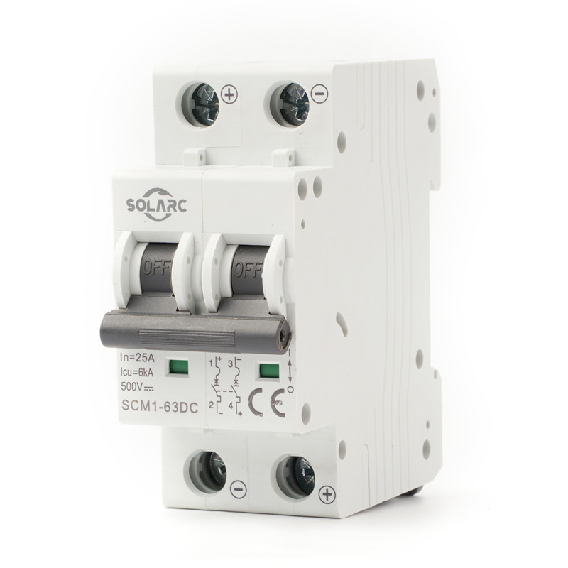 SCM1-63DC/2 DC500V MCB